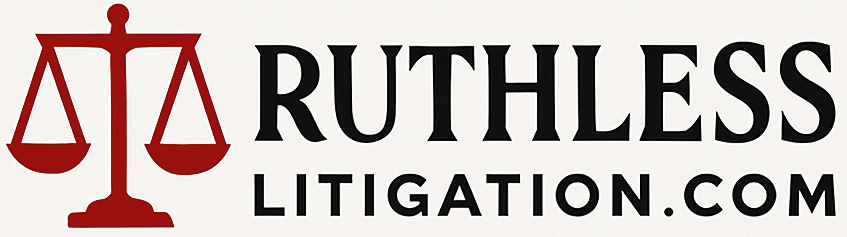 Ruthless Litigation